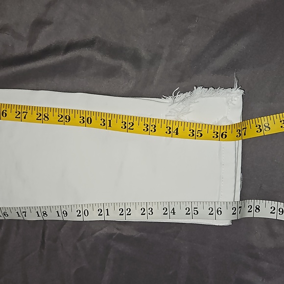 Current/Elliott white skinny jeans high waist size 26 - Picture 13 of 15